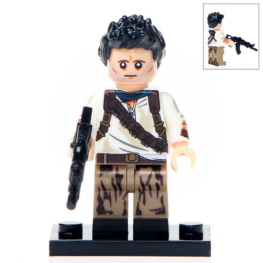 Nathan Drake from Uncharted Video Game Series Minifigure1