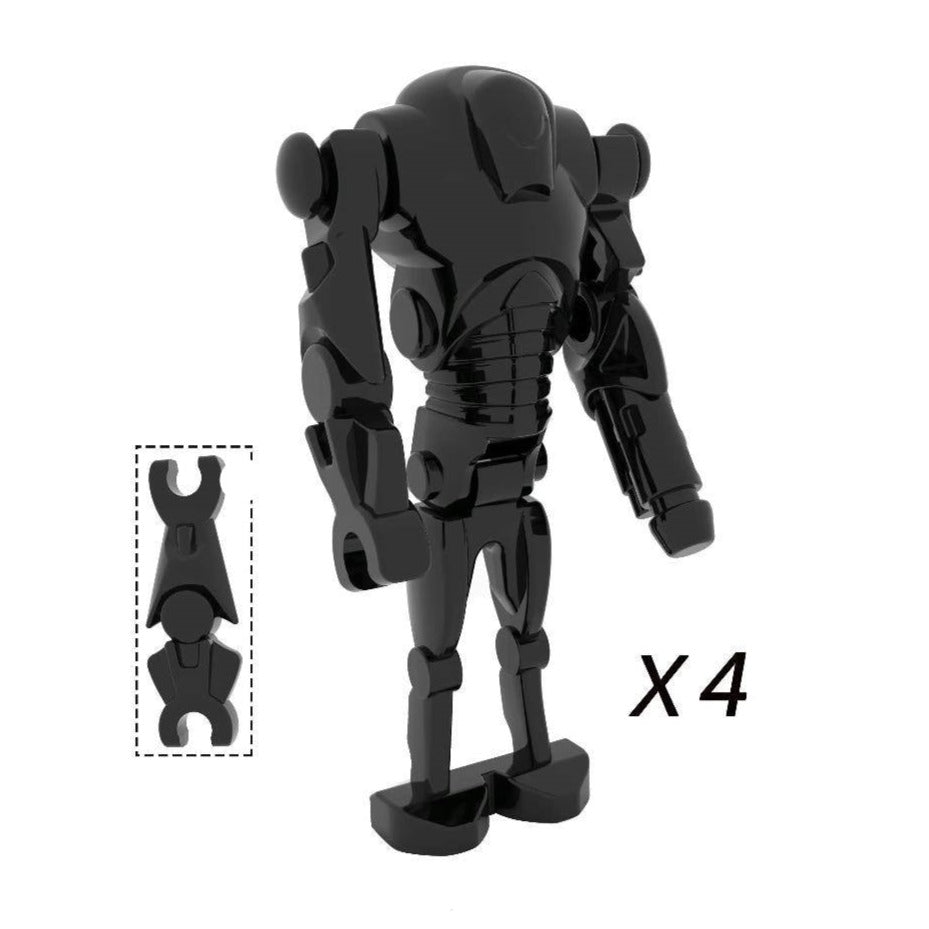 4 x Super Battle Droid custom Star Wars Minifigure1
