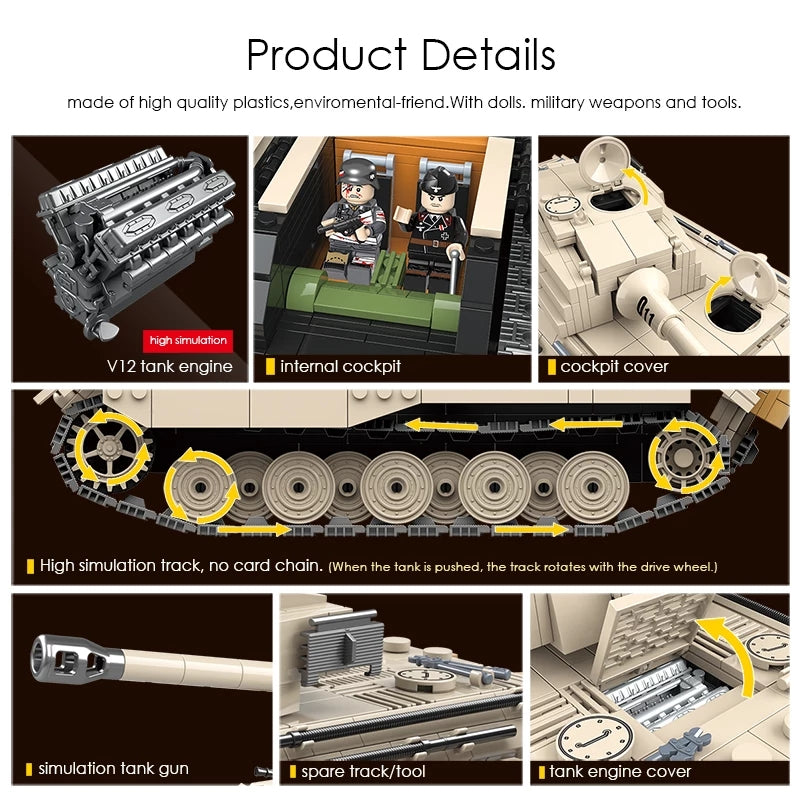 WW2 German King Tiger Tank5
