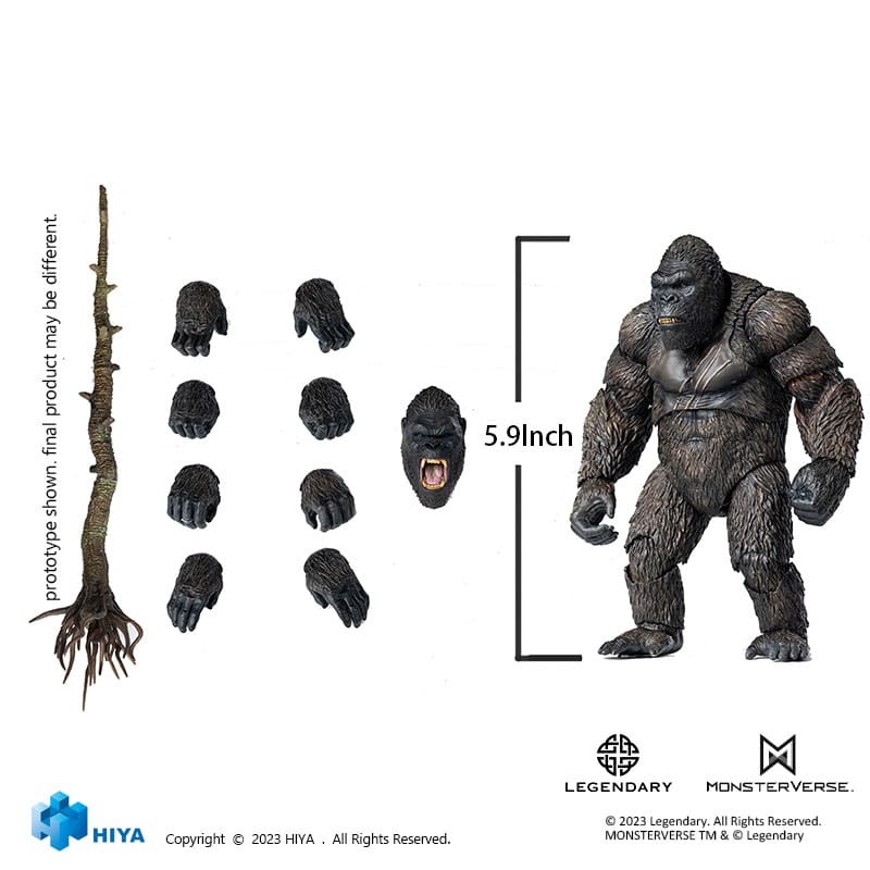 Kong: Skull Island Exquisite Basic Action Figure Kong 15cm7