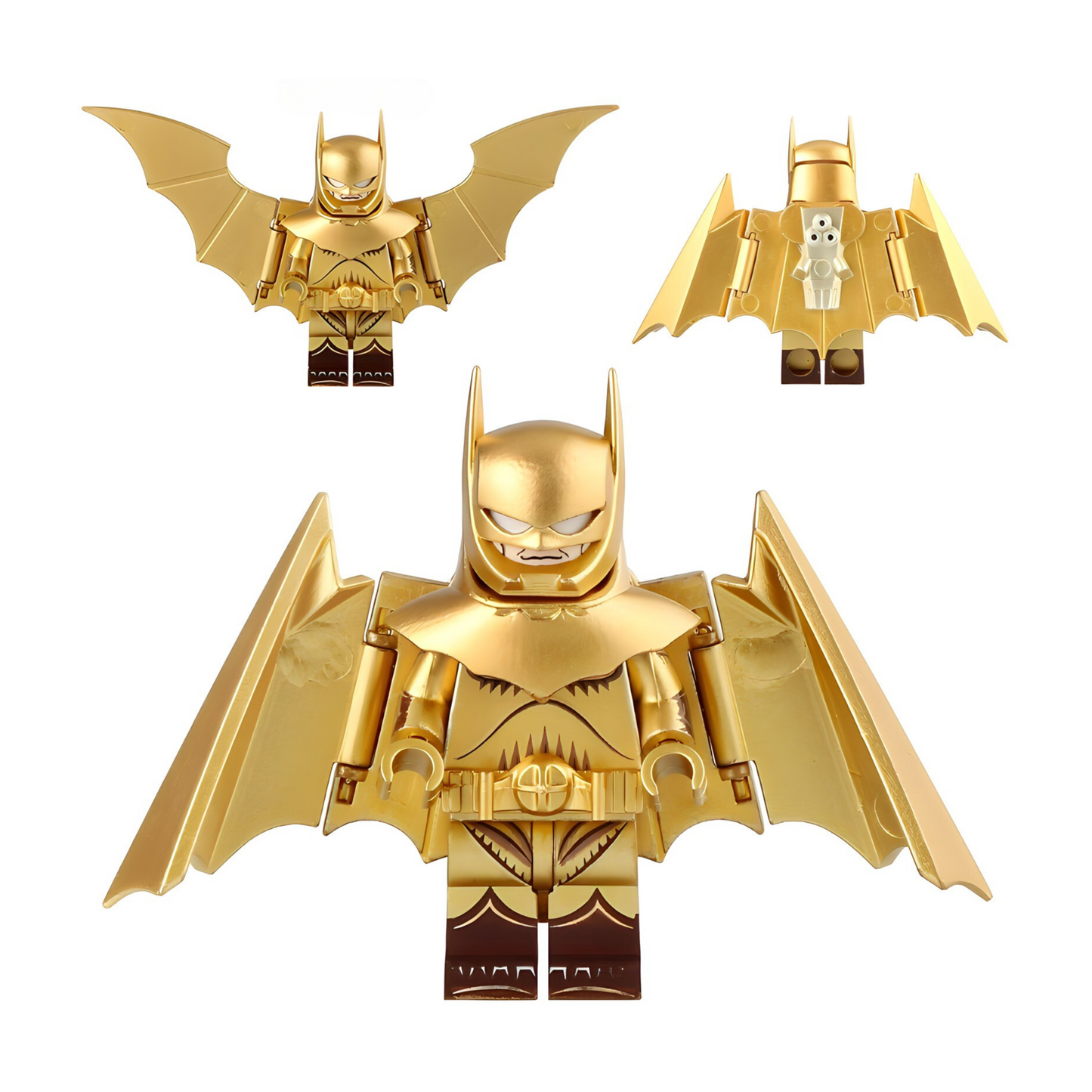 Batman (Kingdom Come Gold) Custom DC Superhero Minifigure1
