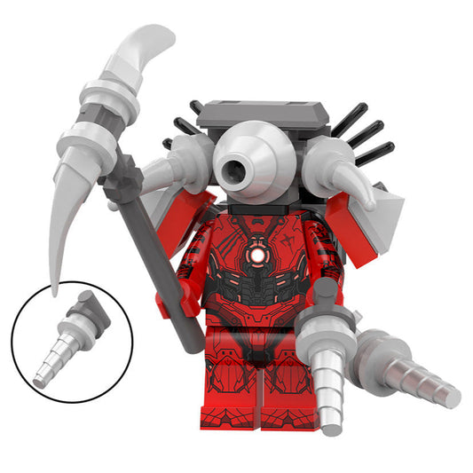 Upgraded Titan Drillman Custom Skibidi Toilet Minifigure1