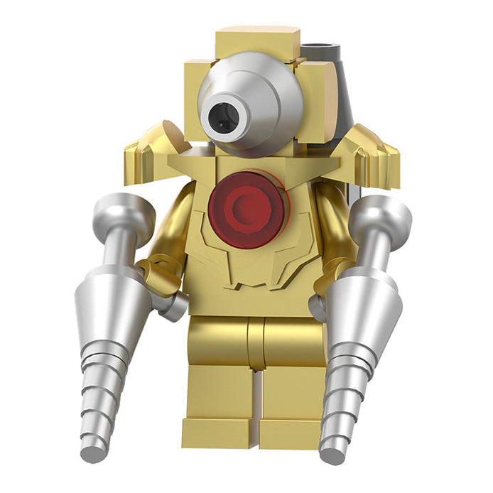 Titan Drillman Custom Skibidi Toilet Minifigure1