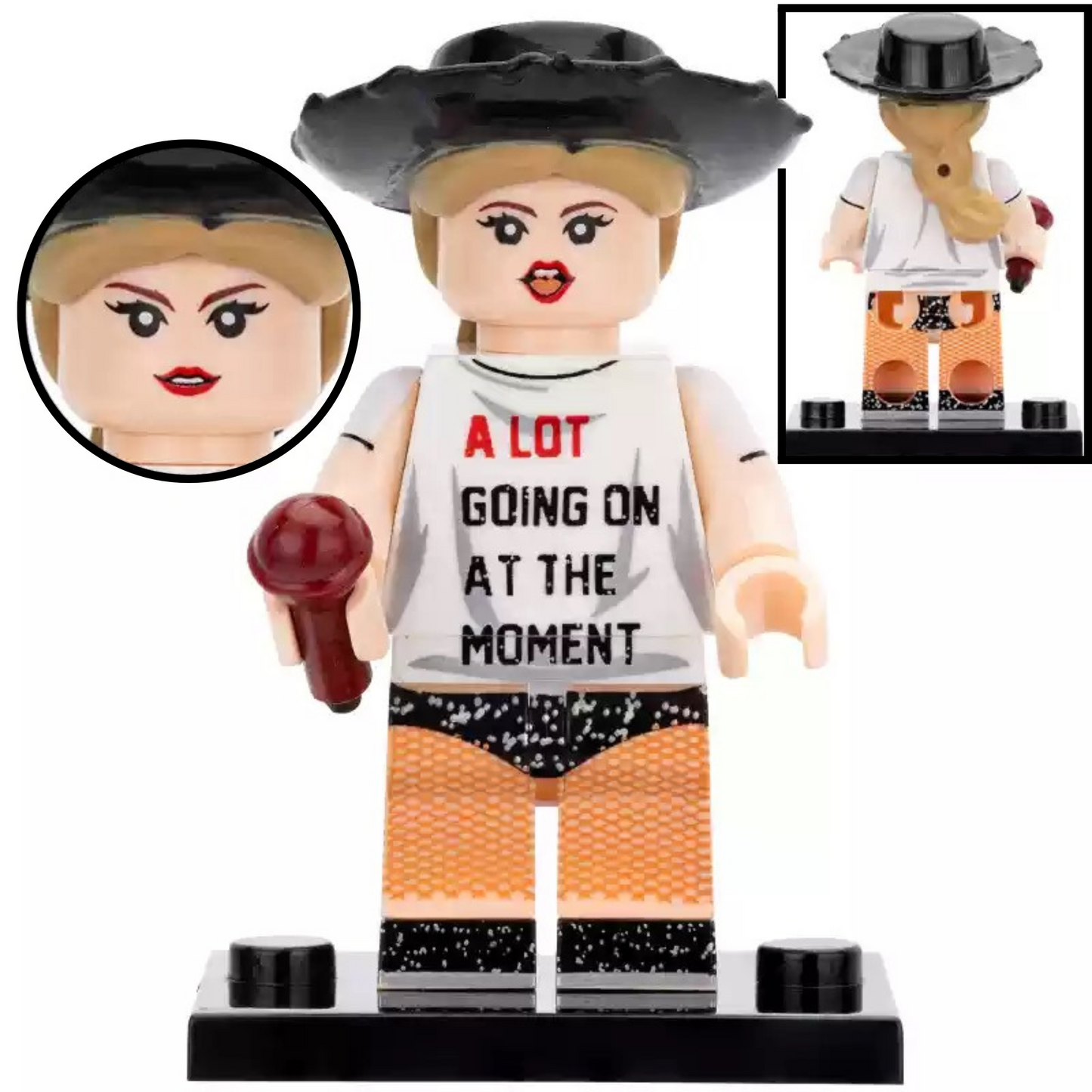 Taylor Swift Slogan Shirt Custom Musician Minifigure1