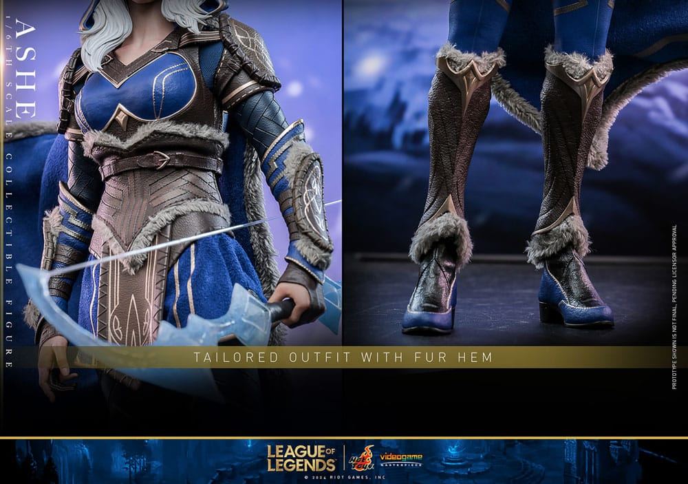 League of Legends Video Game Masterpiece Action Figure 1/6 Ashe 28cm17