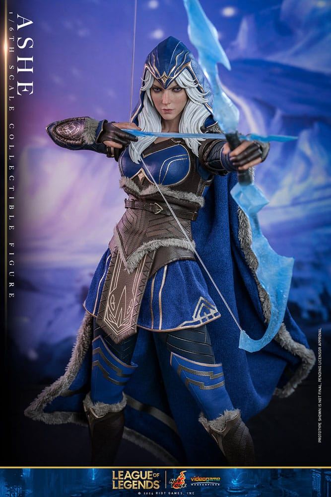 League of Legends Video Game Masterpiece Action Figure 1/6 Ashe 28cm9