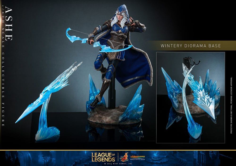 League of Legends Video Game Masterpiece Action Figure 1/6 Ashe 28cm19