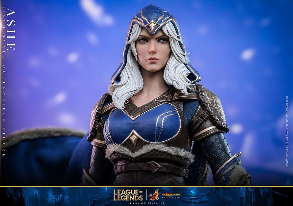 League of Legends Video Game Masterpiece Action Figure 1/6 Ashe 28cm5