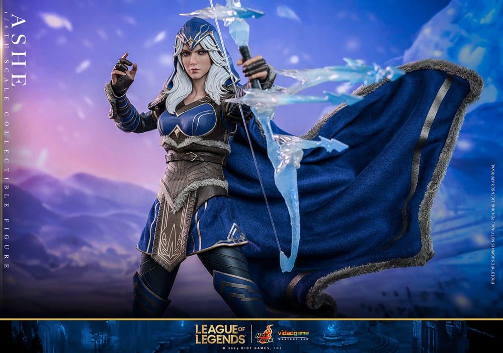 League of Legends Video Game Masterpiece Action Figure 1/6 Ashe 28cm4