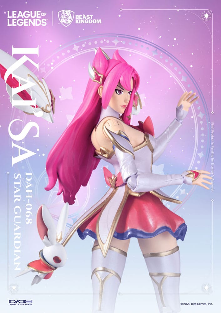 League of Legends Dynamic 8ction Heroes Action Figure 1/9 Star Guardian Kai'Sa 19cm3