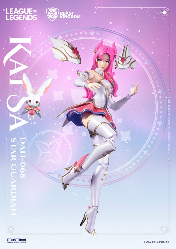 League of Legends Dynamic 8ction Heroes Action Figure 1/9 Star Guardian Kai'Sa 19cm5