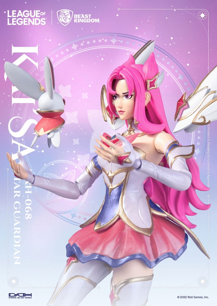 League of Legends Dynamic 8ction Heroes Action Figure 1/9 Star Guardian Kai'Sa 19cm7