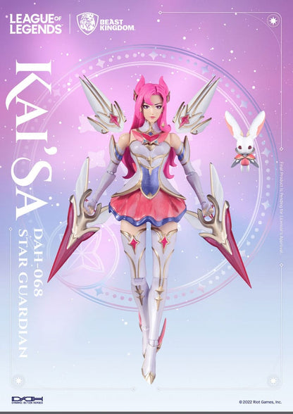 League of Legends Dynamic 8ction Heroes Action Figure 1/9 Star Guardian Kai'Sa 19cm2