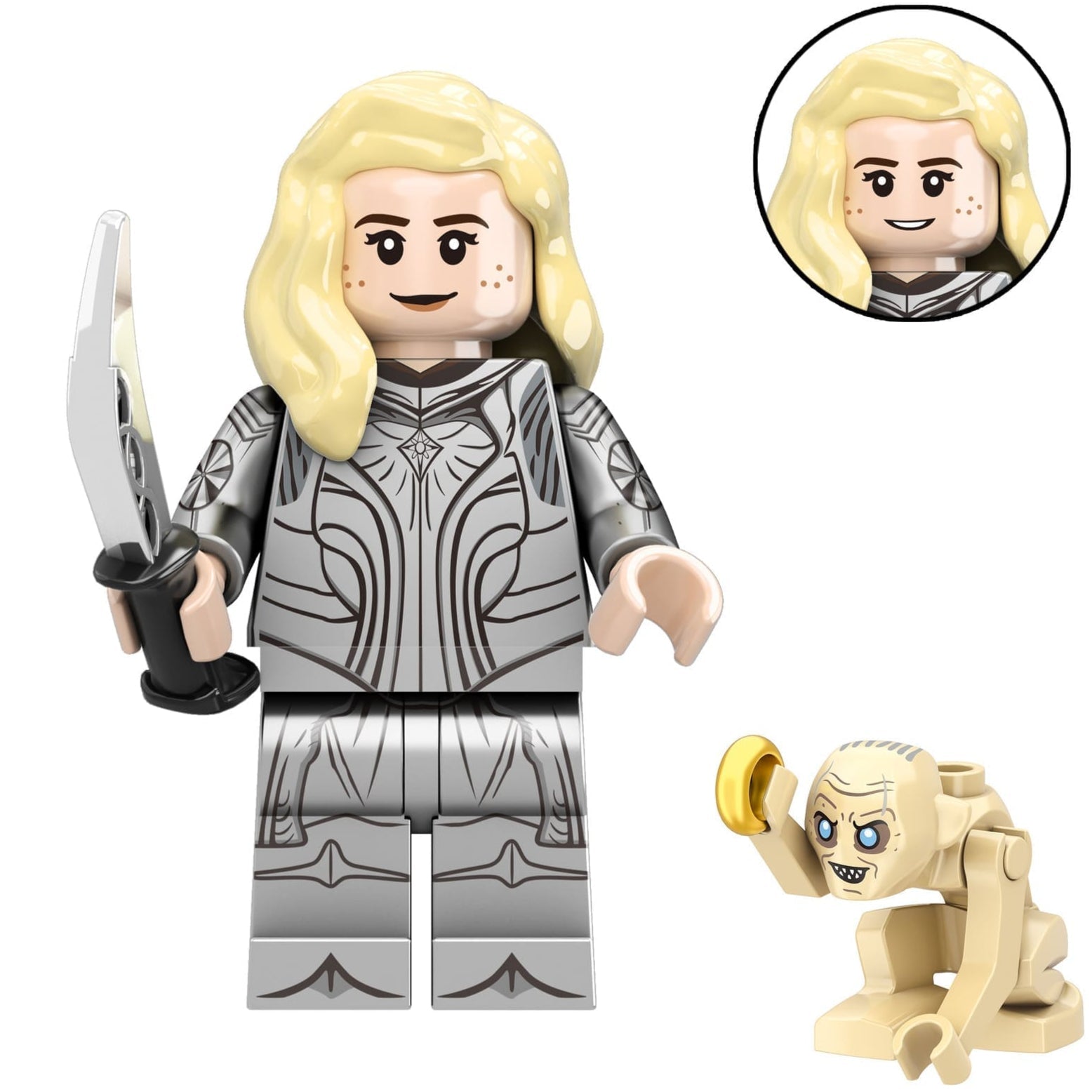 Galadriel (The Ring Of Power) Custom Lord of the Rings Minifigure1