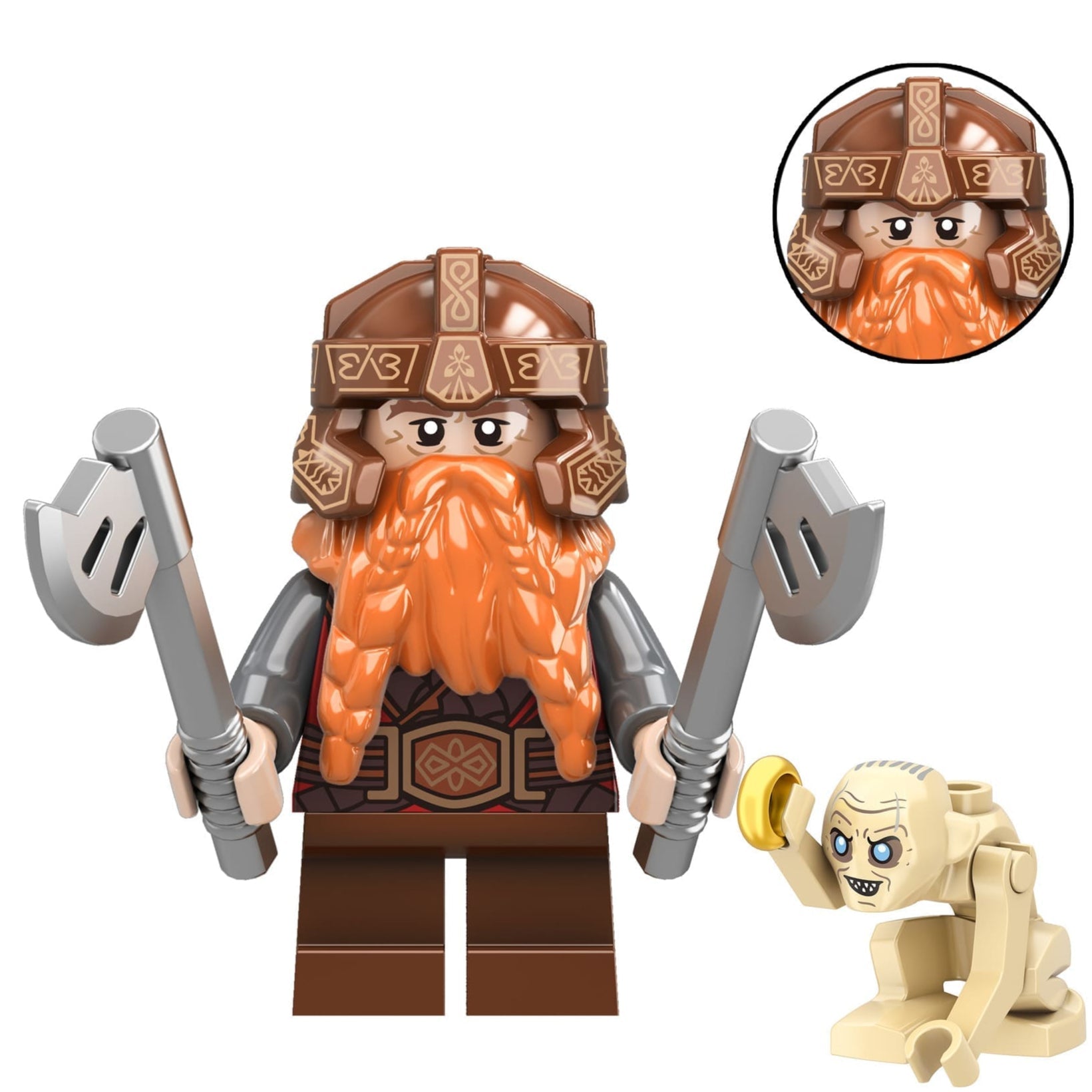 Gimli Custom Lord of the Rings Minifigure1