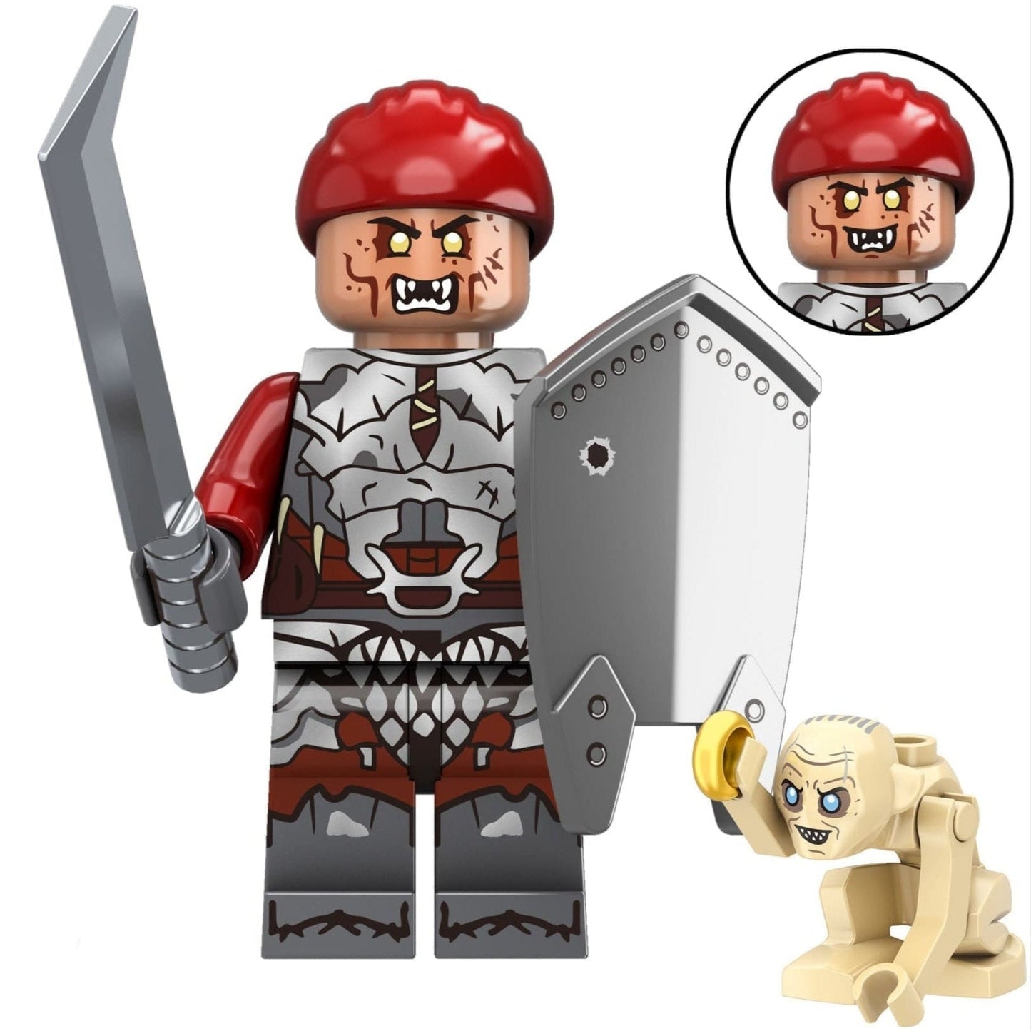 Orc Custom Lord of the Rings Minifigure1