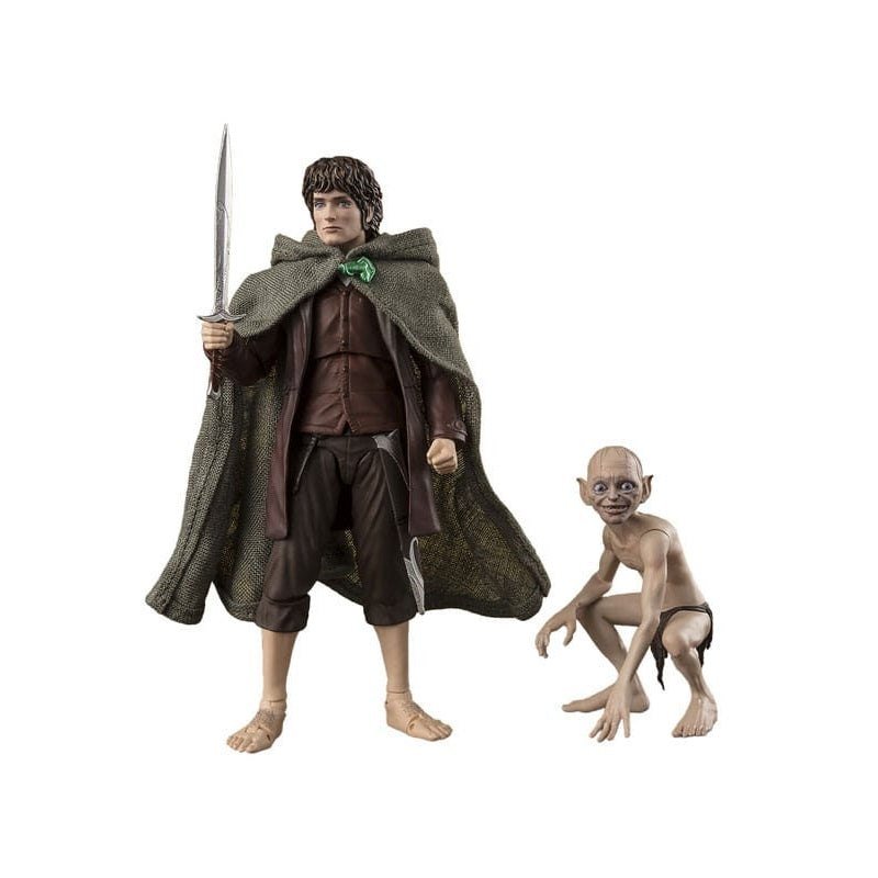 Lord of the Rings S.H. Figuarts Action Figures Frodo Baggins & Gollum1