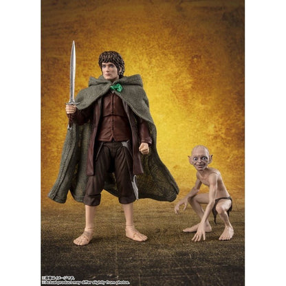 Lord of the Rings S.H. Figuarts Action Figures Frodo Baggins & Gollum3
