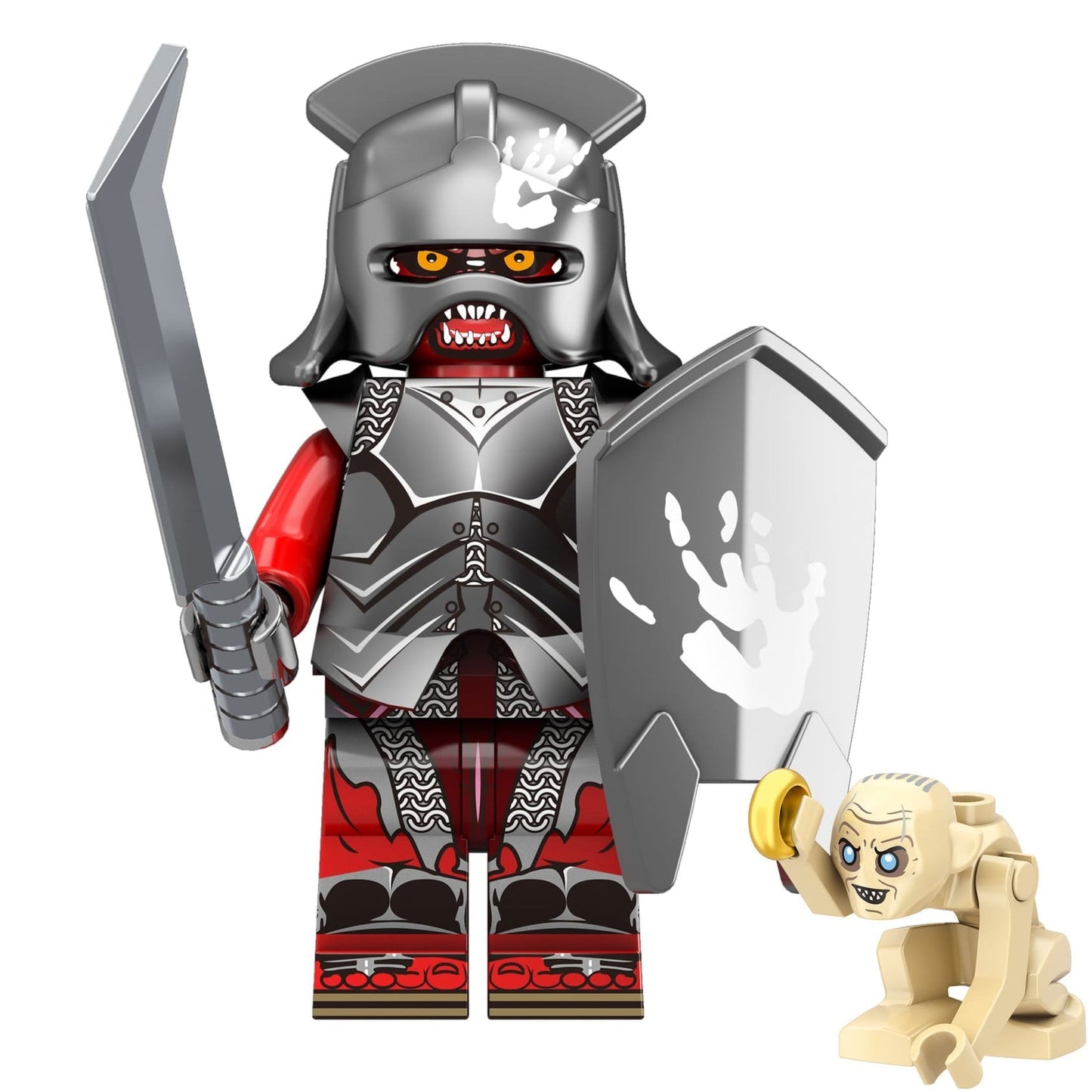 Uruk-Hai Orc Custom Lord of the Rings Minifigure1