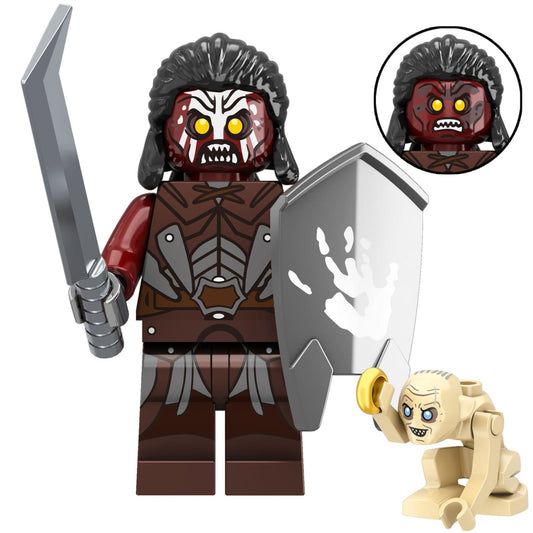 Uruk-Hai Orc Custom Lord of the Rings Minifigure1