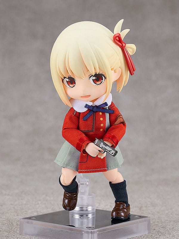 Lycoris Recoil Nendoroid Doll Action Figure Chisato Nishikigi 14cm4