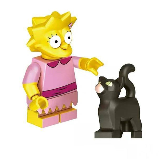 Lisa Simpson Custom The Simpsons Minifigure