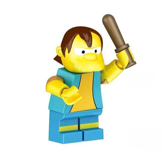 Nelson Muntz Custom The Simpsons Minifigure