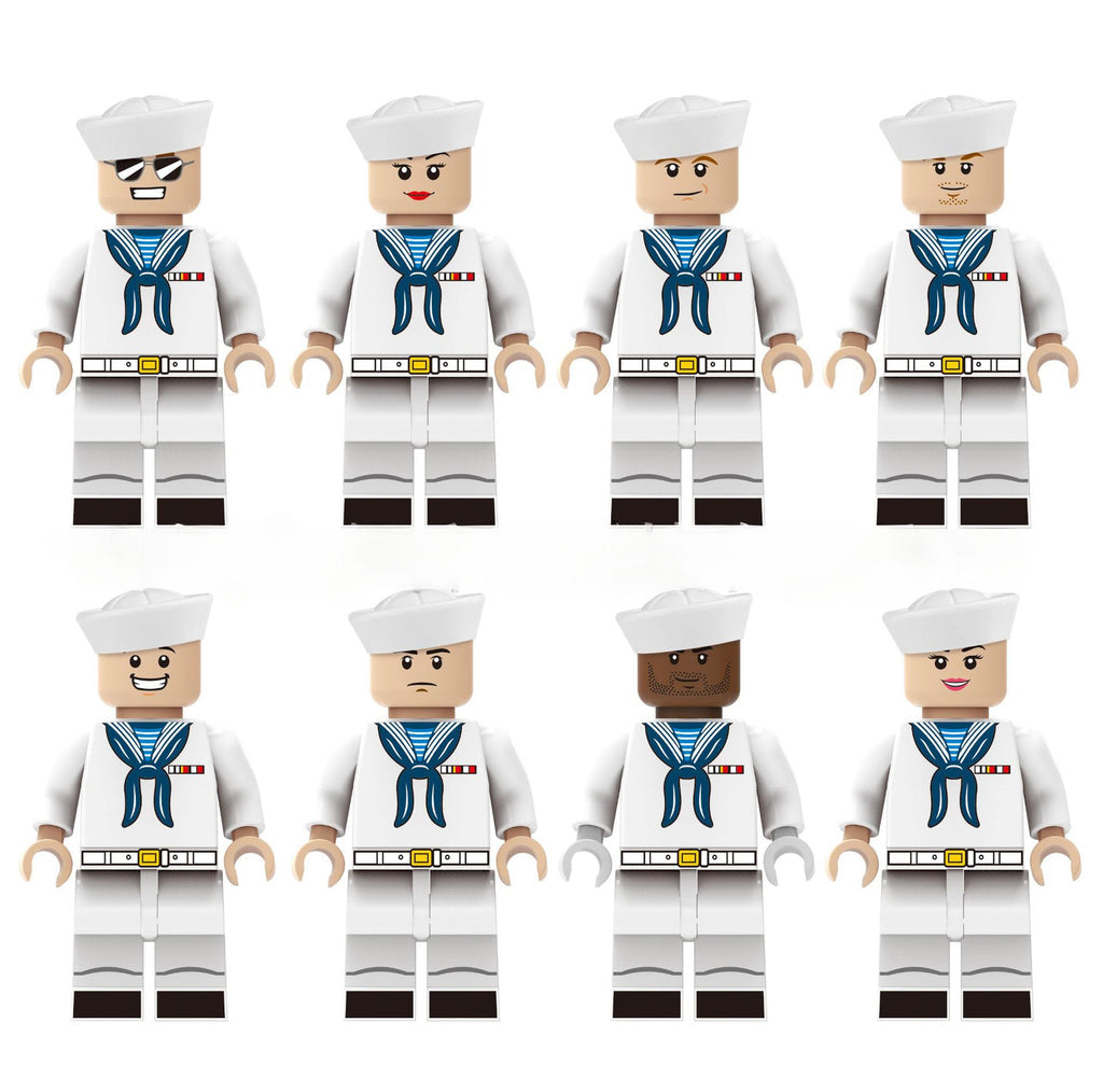 Navy Military Minifigure Bundle Set1
