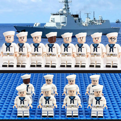 Navy Military Minifigure Bundle Set2