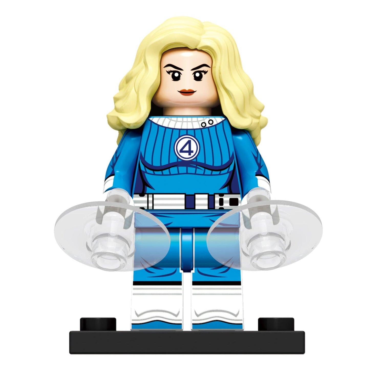Invisible Woman Fantastic Four First Steps Custom Marvel Superhero Minifigure