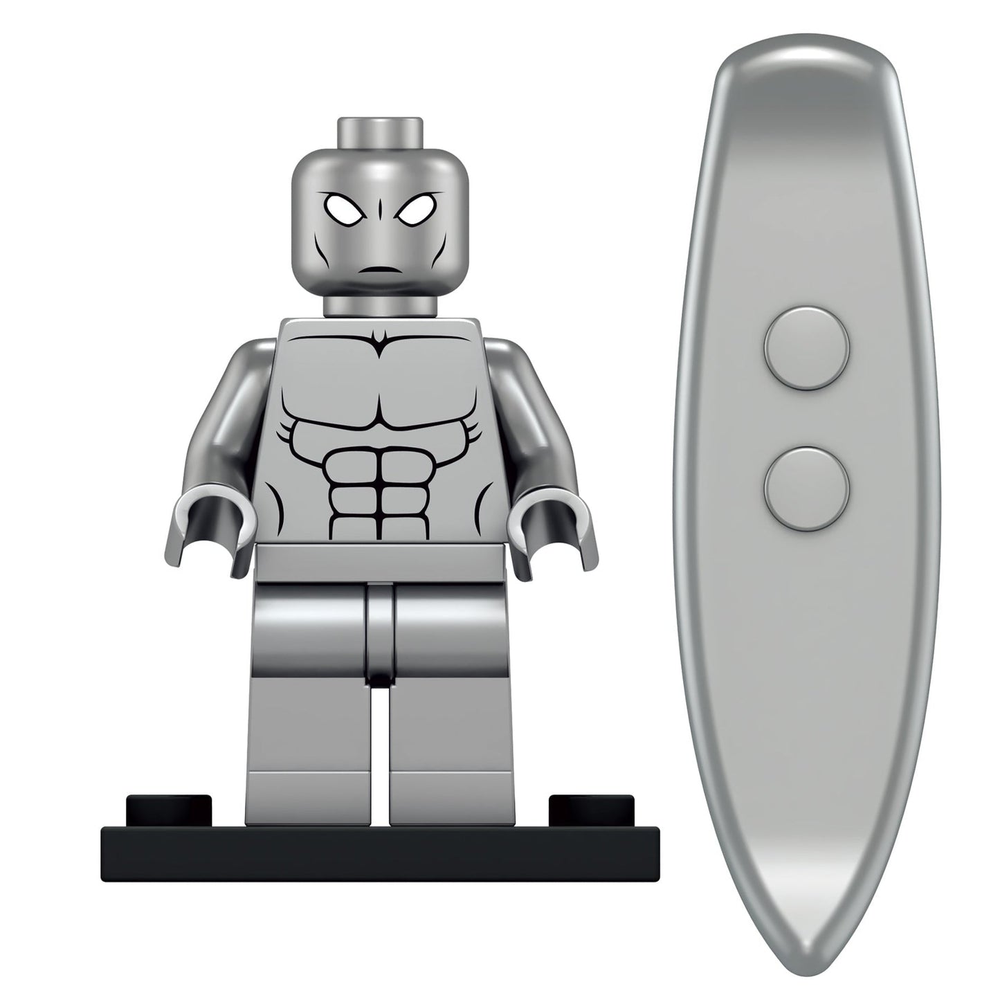 Silver Surfer (Fantastic Four) Custom Marvel Superhero Minifigure