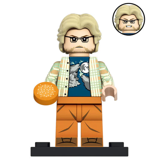 John Economos (Peacemaker) Custom DC Superhero Minifigure1