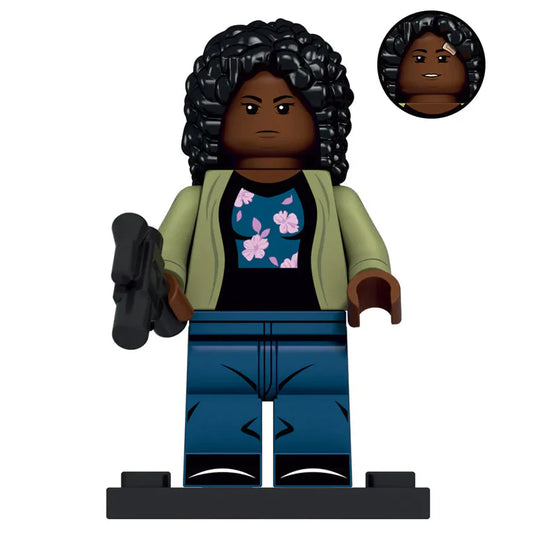 Leota Adebayo (Peacemaker) Custom DC Superhero Minifigure1