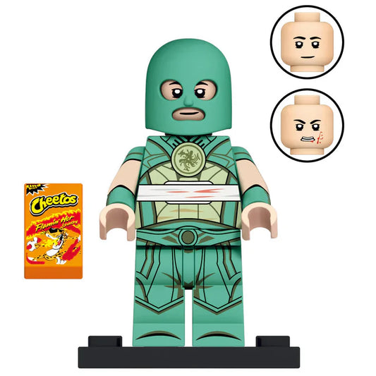 Judomaster Damaged (Peacemaker) Custom DC Superhero Minifigure1