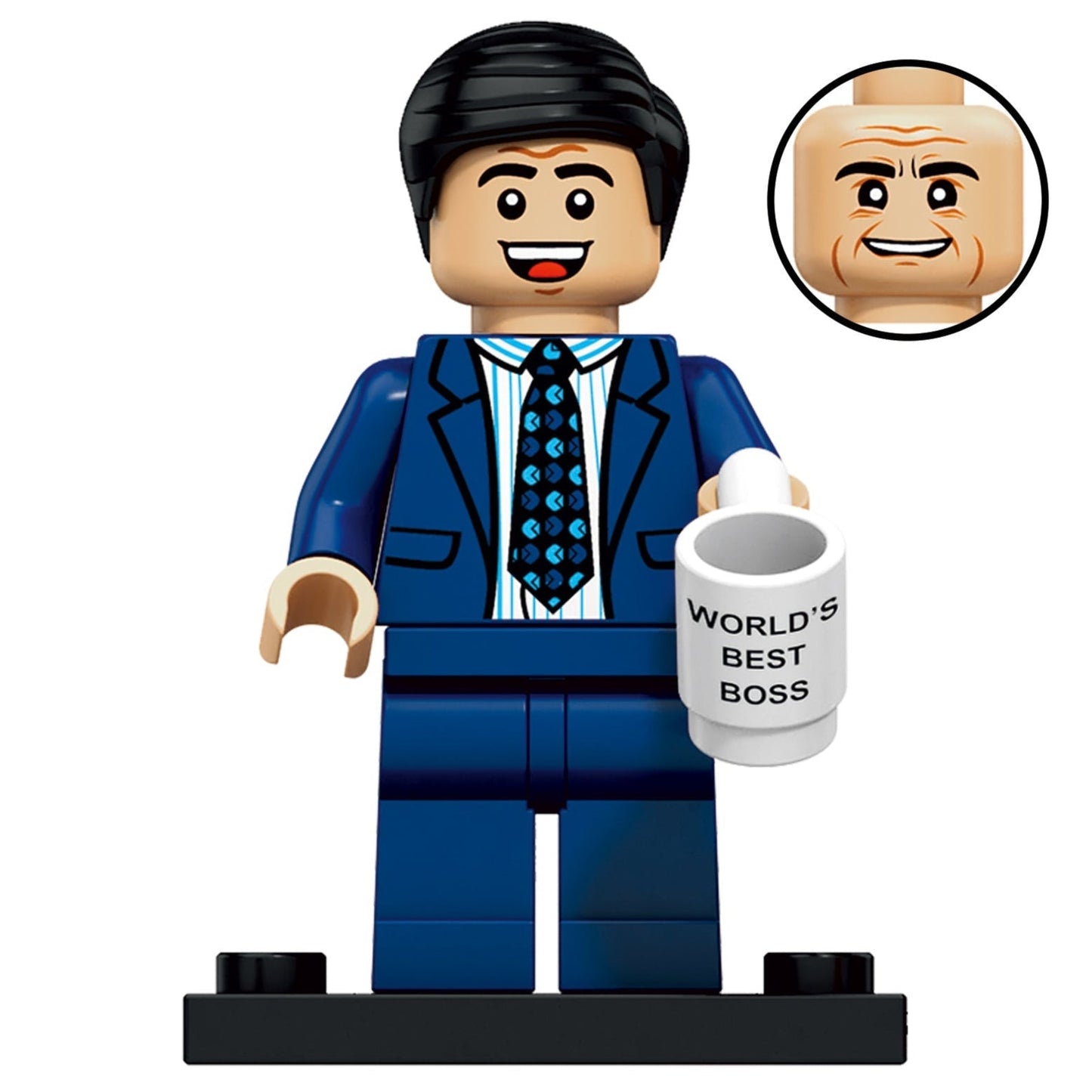 Michael Scott Custom The Office Minifigure1