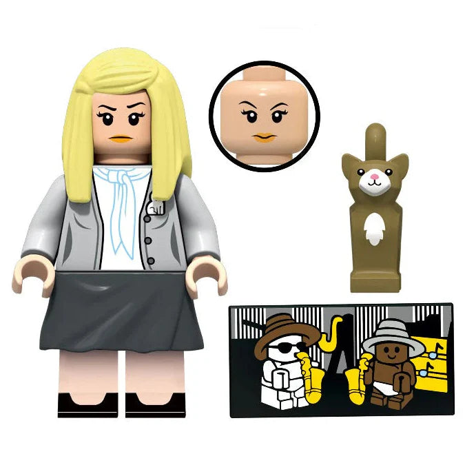Angela Martin Custom The Office Minifigure1