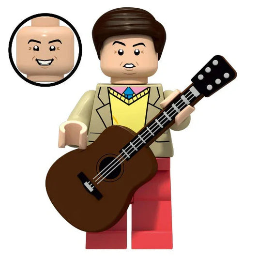 Andy Bernard Custom The Office Minifigure1