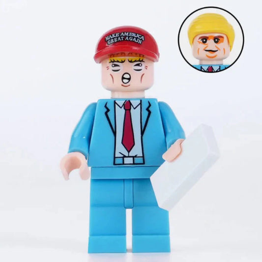 Donald Trump Custom Collectable Iconic Minifigure1
