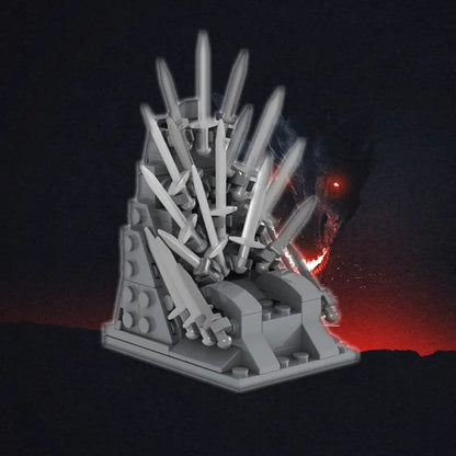 Game of Thrones Iron Throne MOC Build2