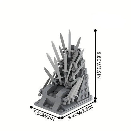 Game of Thrones Iron Throne MOC Build7