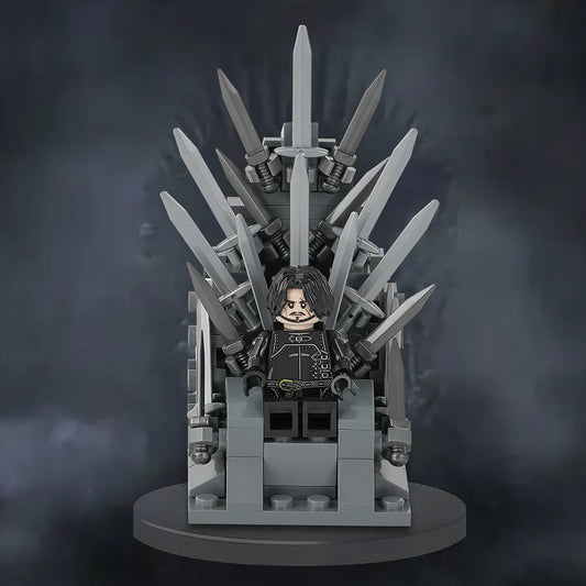 Game of Thrones Iron Throne MOC Build1