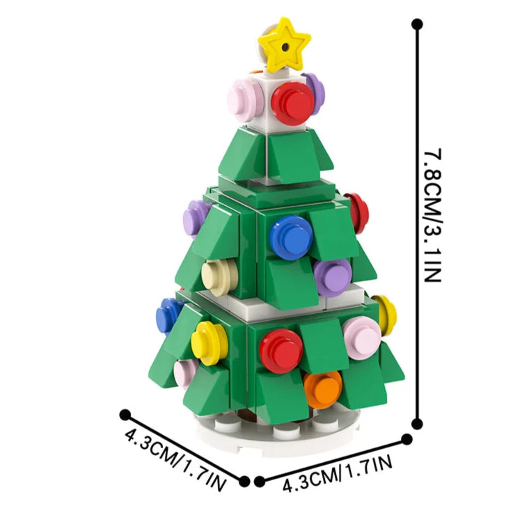 Christmas Tree Custom Festive MOC