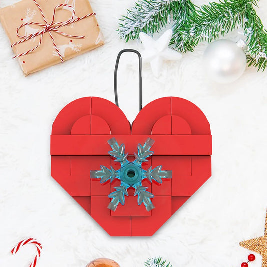 Christmas Heart Festival Decoration Ornament MOC
