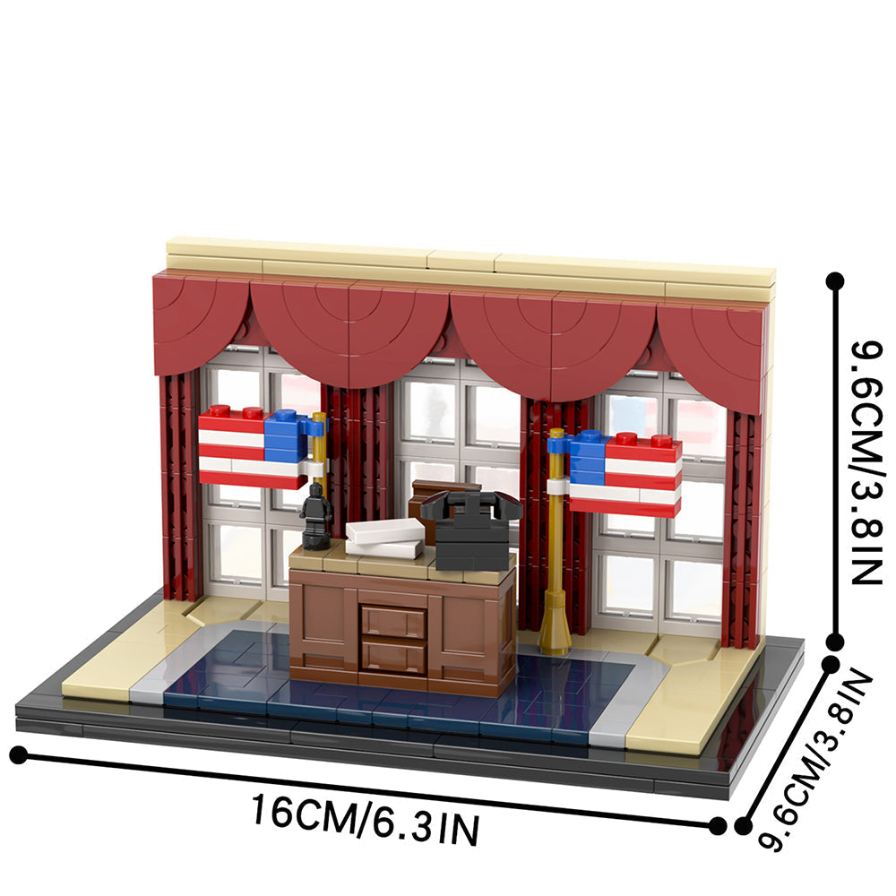 US White House Oval Office Custom MOC2