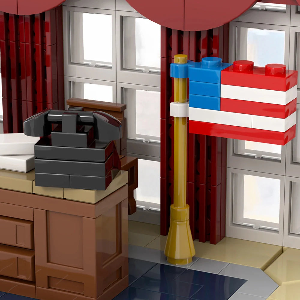 US White House Oval Office Custom MOC4