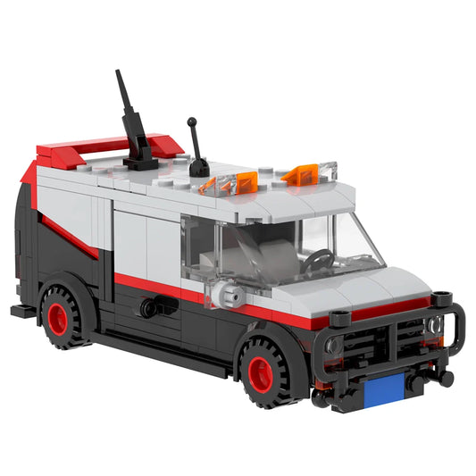 The A-Team GMC Vandura Van Custom MOC1