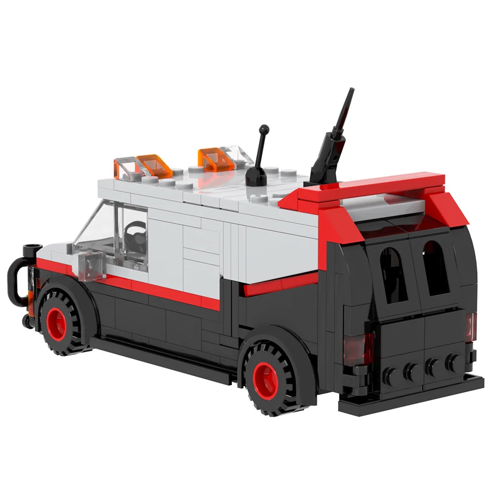 The A-Team GMC Vandura Van Custom MOC2