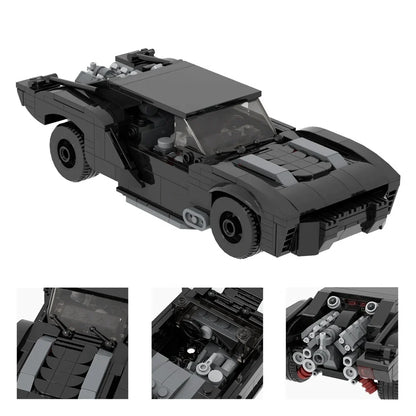 The Batman (2022) Batmobile Custom DC Superhero MOC7