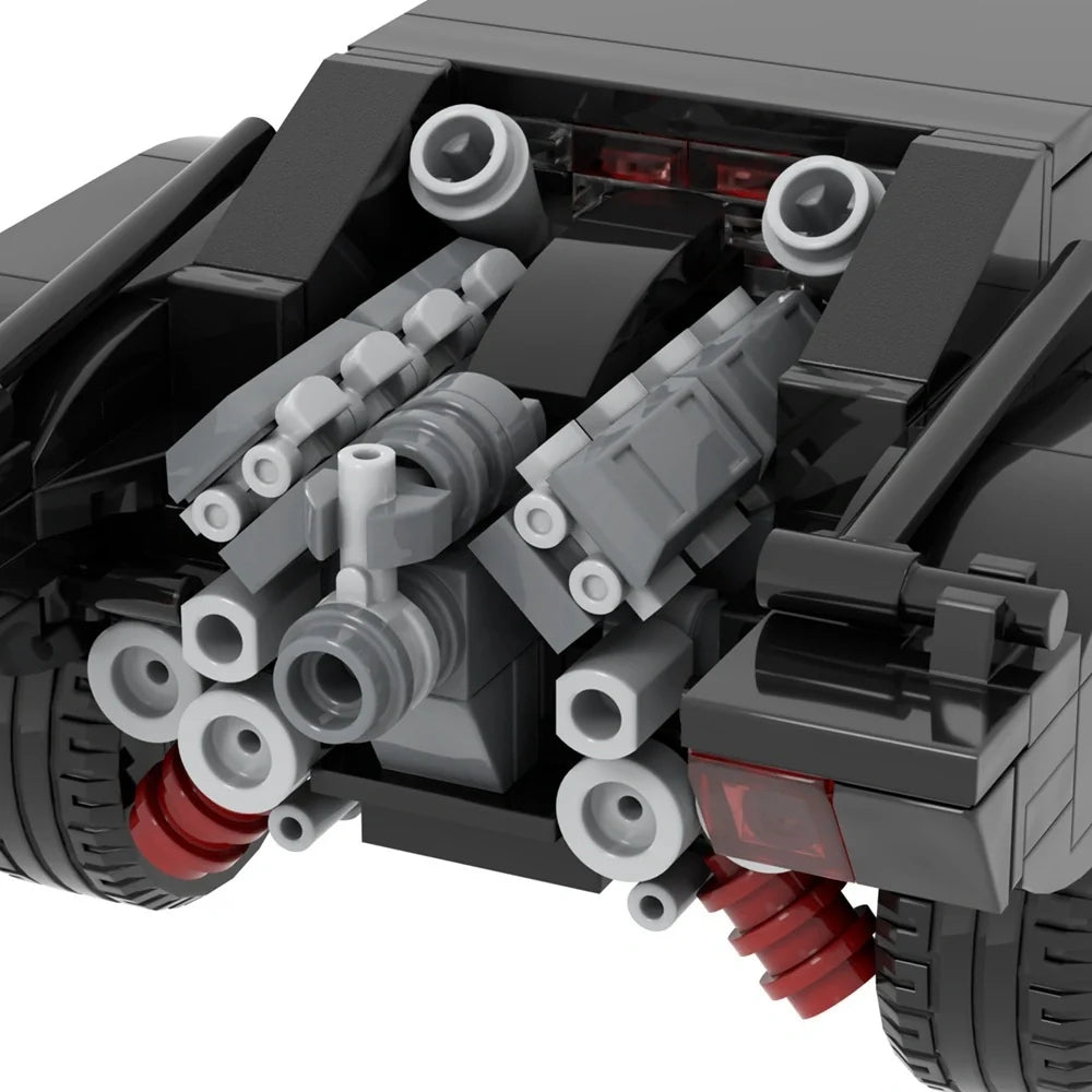 The Batman (2022) Batmobile Custom DC Superhero MOC4