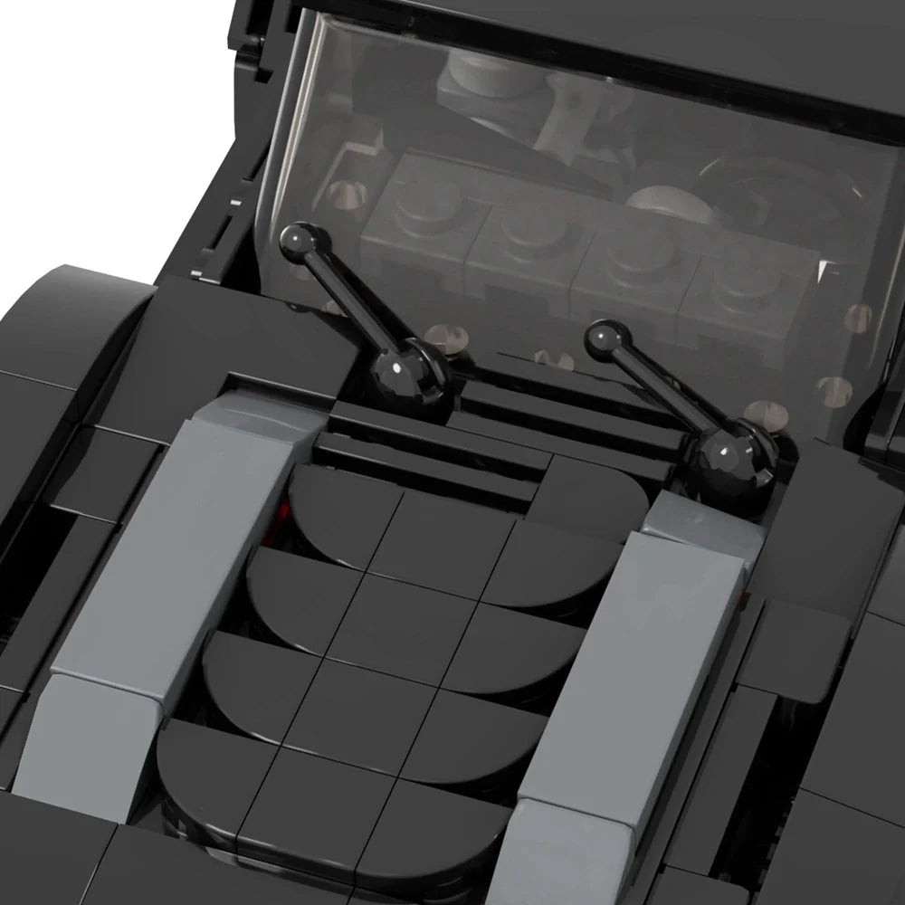 The Batman (2022) Batmobile Custom DC Superhero MOC5
